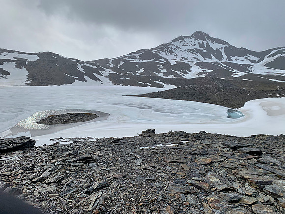 Shackleton Hike - Crean Lake