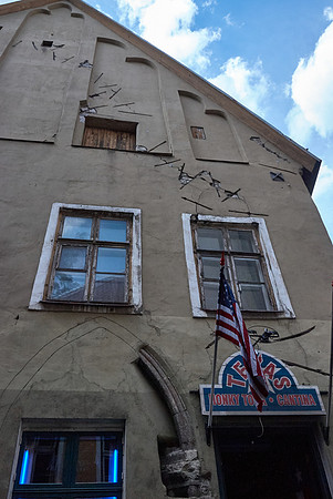 WW II Scars Remain