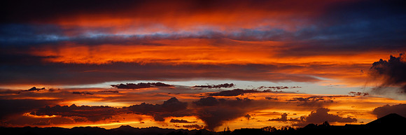 Colorado Sunset Panorama