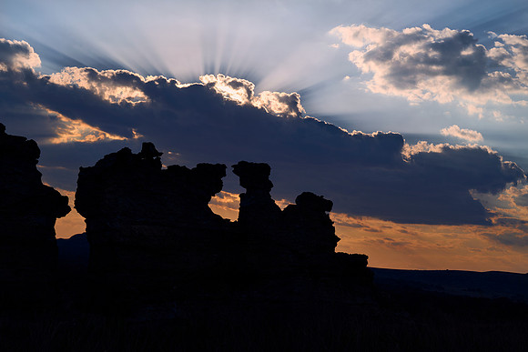 More Rocks at Sunset