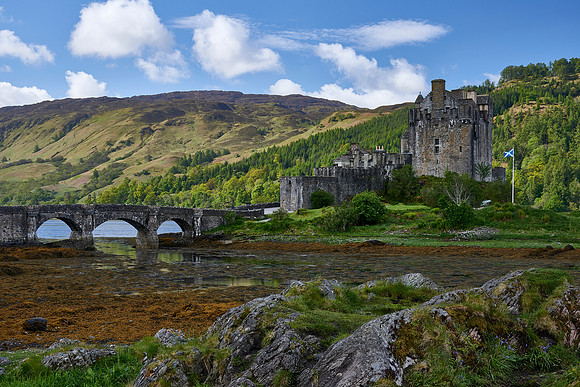 Eilean Donan Castle - View South