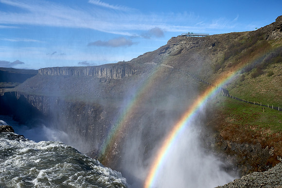 Gullfoss Rainbow