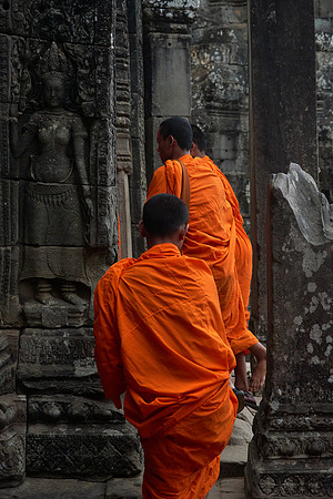 Monks Entering