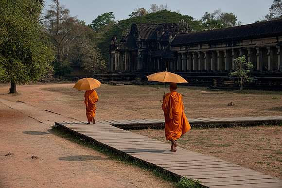 Monks Receding