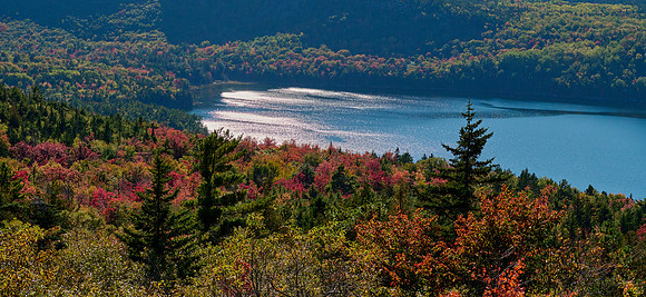 Eagle Lake from Cadillac Mountain