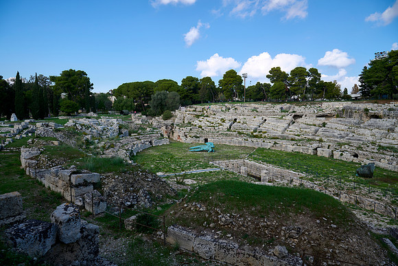 Roman Amphitheatre Panoramic View