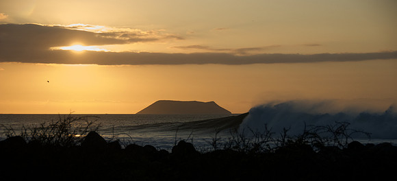Sunset & Waves