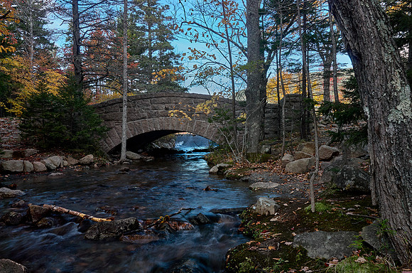 Jordan Pond Dam Bridge (1920)