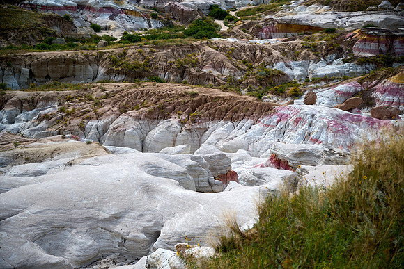 Paint Mines - White Crevices