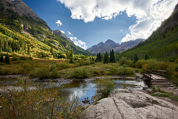 Maroon Bells - Early PM