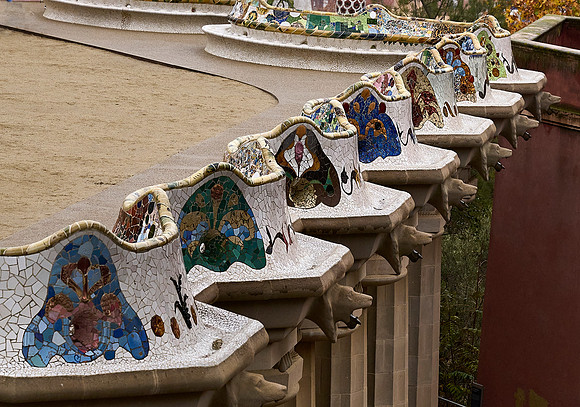 Main Terrace Mosaic Bench