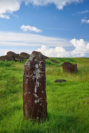 Rare Female Moai