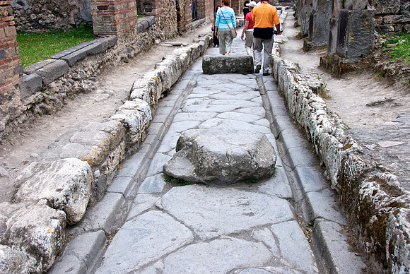 Pompeii, Chariot Ruts