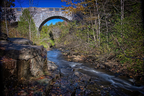 Duck Brook Bridge (1929) - Upstream
